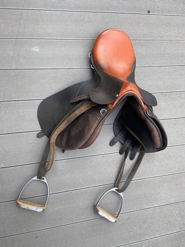 Vintage allzweck braun leder - vintage,