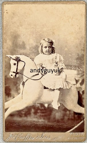 Cdv mädchen reiten - mÄdchen,