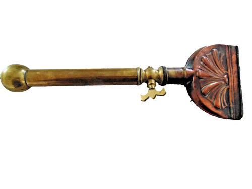 Victorian brass horse singe - brass,