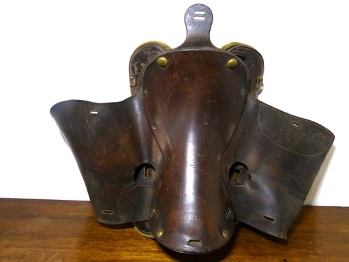 Ledersattel pferd alt reiter - pferd,