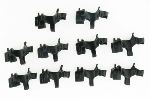 10x playmobil sattel - sattel, schwarz