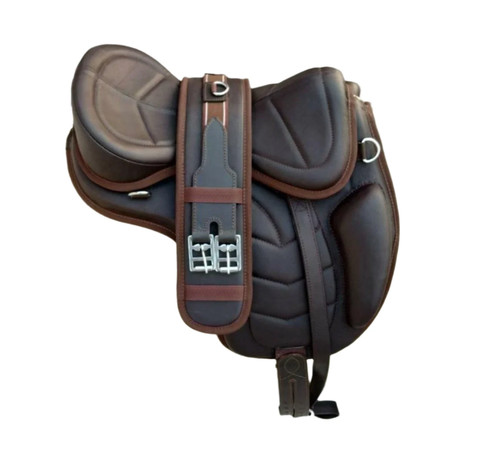 Leder treeless horse - leder,