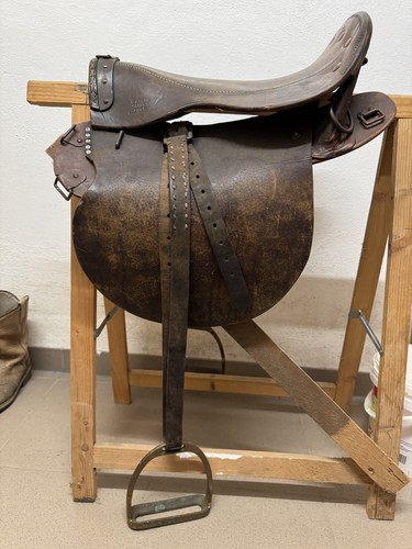 Französischer armeesattel - französischer,